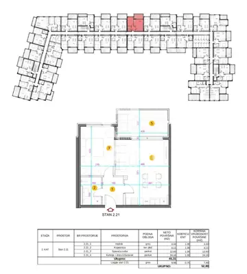 Stan 52,80 m², Umag - 800 m od mora i centra - 7