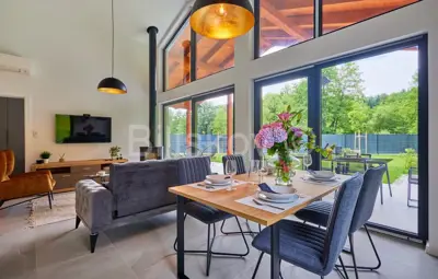 Trakošćan, Ferienhäuser, Sauna, Jacuzzi, Terrasse - 3