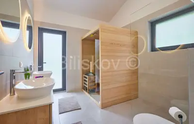 Trakošćan, Ferienhäuser, Sauna, Jacuzzi, Terrasse - 8