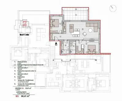 Betina - new apartment on the first floor near the sea - 2