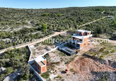 Vila u Rogoznici, bazen i krovna terasa - 6