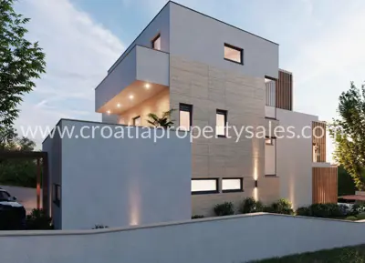 Vila u Rogoznici, bazen i krovna terasa - 5