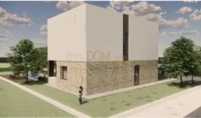 - Pomer, parcela sa građevinskom dozvolom 550 m² - - 5