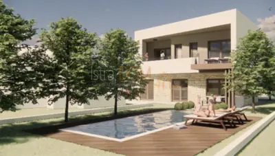 - Pomer, parcela sa građevinskom dozvolom 550 m² -