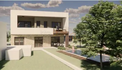 - Pomer, parcela sa građevinskom dozvolom 550 m² - - 2