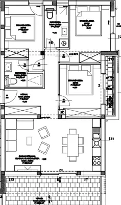 Vodice, Stablinac, penthouse s krovnom terasom, 121 m² - 16
