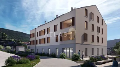 Stan, Cres, novogradnja 50 m od mora i centar