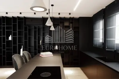 Dizajnerski uređen stan 151 m² terasa balkon garaža sauna - 7