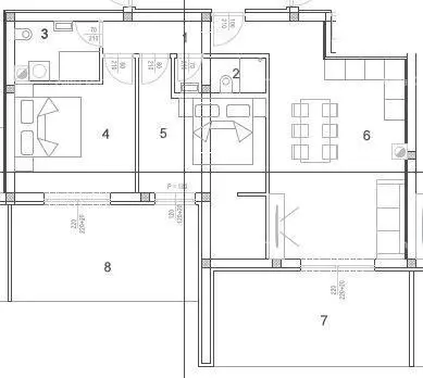 Stan 91,8 m², Novigrad - dvije loggie 33 m² - 4