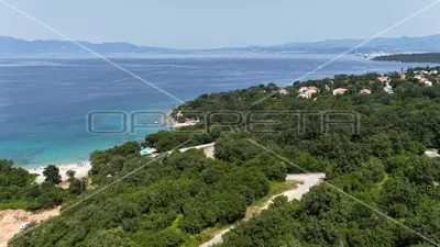 Vila 300 m², Njivice na Krku - panoramski pogled na more - 20