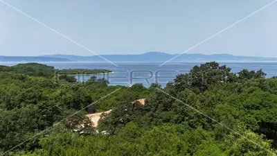 Vila 300 m², Njivice na Krku - panoramski pogled na more - 21