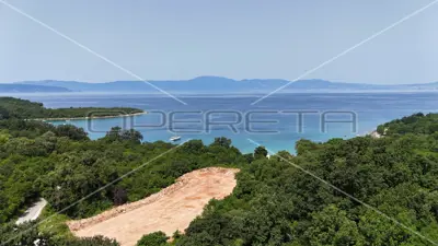 Vila 300 m², Njivice na Krku - panoramski pogled na more - 18