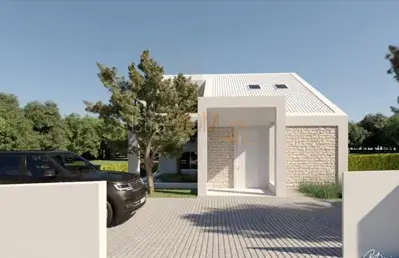 Građevinsko zemljište, Medulin - projekt kuće s bazenom - 6