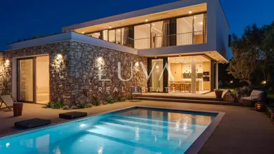 Villa 270 m², Gornje Selo - panoramic sea view
