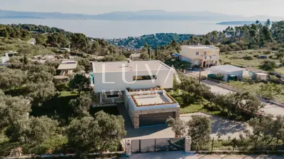 Vila 270 m², Gornje Selo - panoramski pogled na more - 19