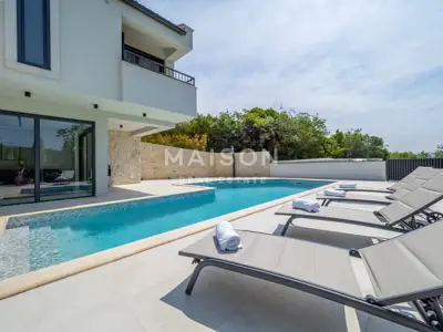 Haus 160 m², Vrbnik auf der Insel Krk, Meerblick