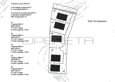 Grundstück 3 830 m², Vrapče, ruhige Lage neben Grünflächen - 4