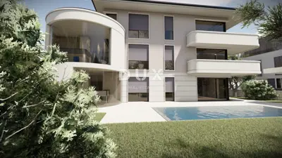 Building plot, Jušići - conceptual design for 13 apartments - 21