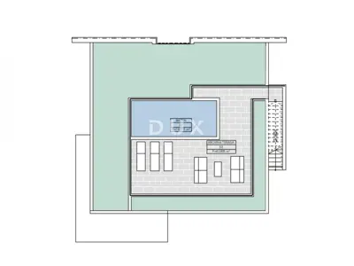Building plot, Jušići - conceptual design for 13 apartments - 19