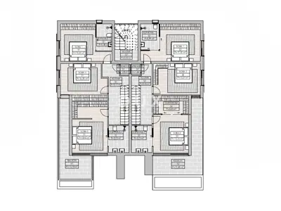 Building plot, Jušići - conceptual design for 13 apartments - 17