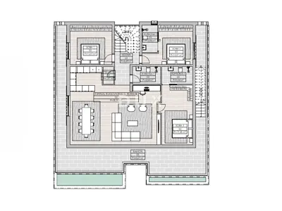 Building plot, Jušići - conceptual design for 13 apartments - 18
