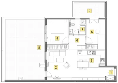 Stan 84 m², Novi Zagreb - Zapad, Savski gaj, velika terasa - 8