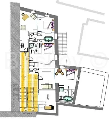 Gewerbeobjekt 900 m², Trogir - historische Palast an der Uferpromenade - 9