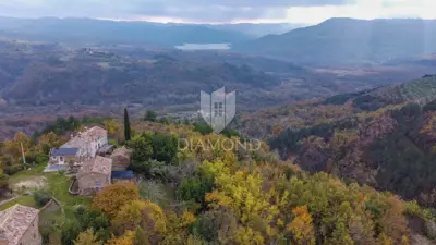 Estate in Motovun, 3 stone houses and 3,700 m² of land