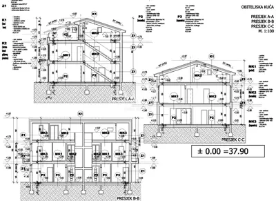 House 365 m², Poreč - two residential units - 24