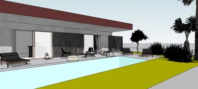 Vila 225 m², Stara Novalja - bazen i terasa - 6