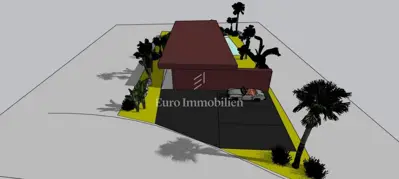 Vila 225 m², Stara Novalja - bazen i terasa - 4
