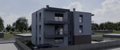 Apartment 54,97 m², Škatari - 2 bedrooms, balcony