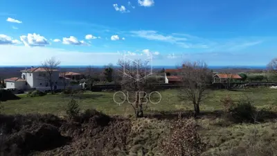 Građevinsko zemljište, Višnjan - pogled na more i privatnost - 2