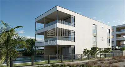 Penthouse 71 m², Mandre - sea view and private rooftop terrace - 3