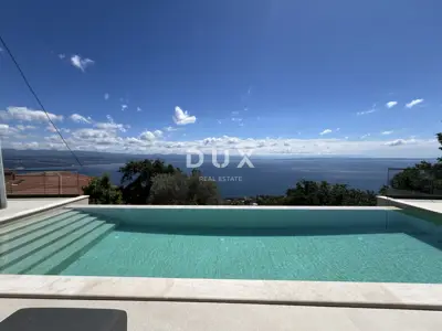 Wohnung 120 m², Lovran - atemberaubender Panoramablick auf die Kvarner Bucht