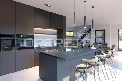 Istria, Poreč surroundings-Attractive terraced house with pool and sea view - 2