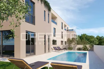Istria, Poreč surroundings-Attractive terraced house with pool and sea view - 20