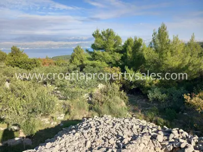 Poljoprivredno zemljište 10.970 m², Otok Brač - pogled na more - 5