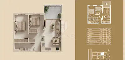 Apartment 53.90 m², Pula Centar - 2 bedrooms, terrace - 8