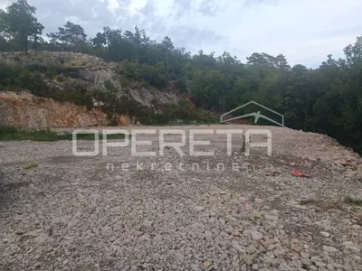 Zemljište 7.297 m², Škalnica kraj Rijeke, pogled na Cres i Kvarner