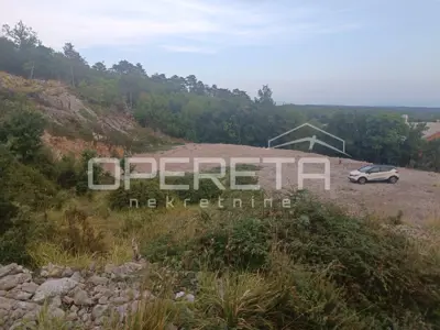 Land 7,297 m², Škalnica near Rijeka, view of Cres and Kvarner - 2