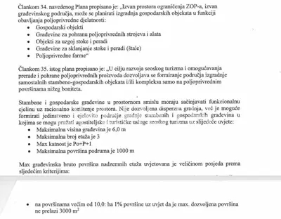 House 55 m², Jasenice - large plot 26,983 m² - 20