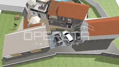 House 110 m², Karojba - stone house for renovation - 15