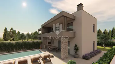 Haus 128 m², Vabriga - Neubau mit Pool - 4