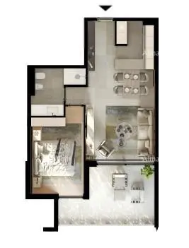 Wohnung 58,80 m², Umag - 200 m vom Meer und vom Zentrum - 9