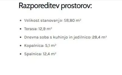 Wohnung 58,80 m², Umag - 200 m vom Meer und vom Zentrum - 10