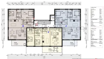 Geraeumige zweigeschossige Wohnung 200 m von den Straenden mit Dachterrasse - 19