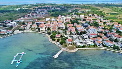 Stan 73 m², Privlaka - 2 spavaće sobe, terasa - 17