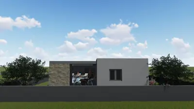 Villa 116 m², Privlaka - im Bau, Pool - 2