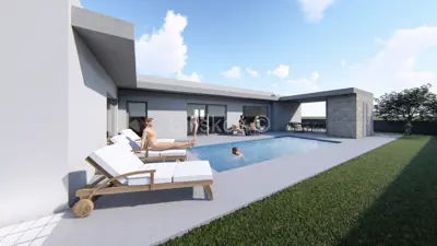 Vila 116 m², Privlaka - u izgradnji, bazen
